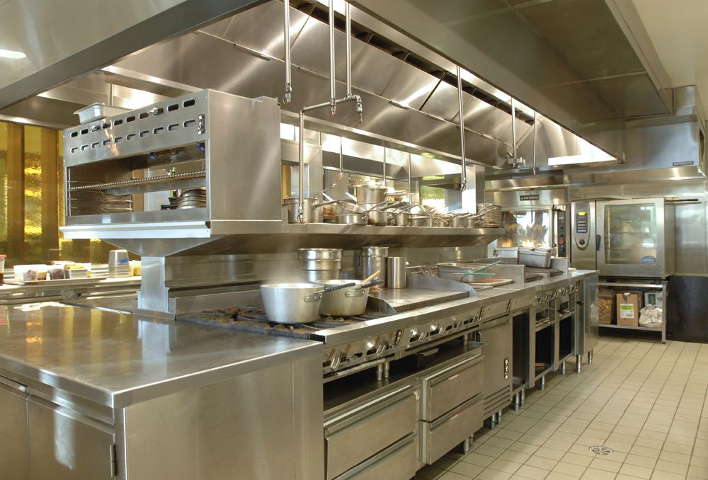 stainless kitchen